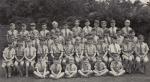 Find me? Dolphins school Eastbourne 1952  CLUE: Try the row of sitting boys 